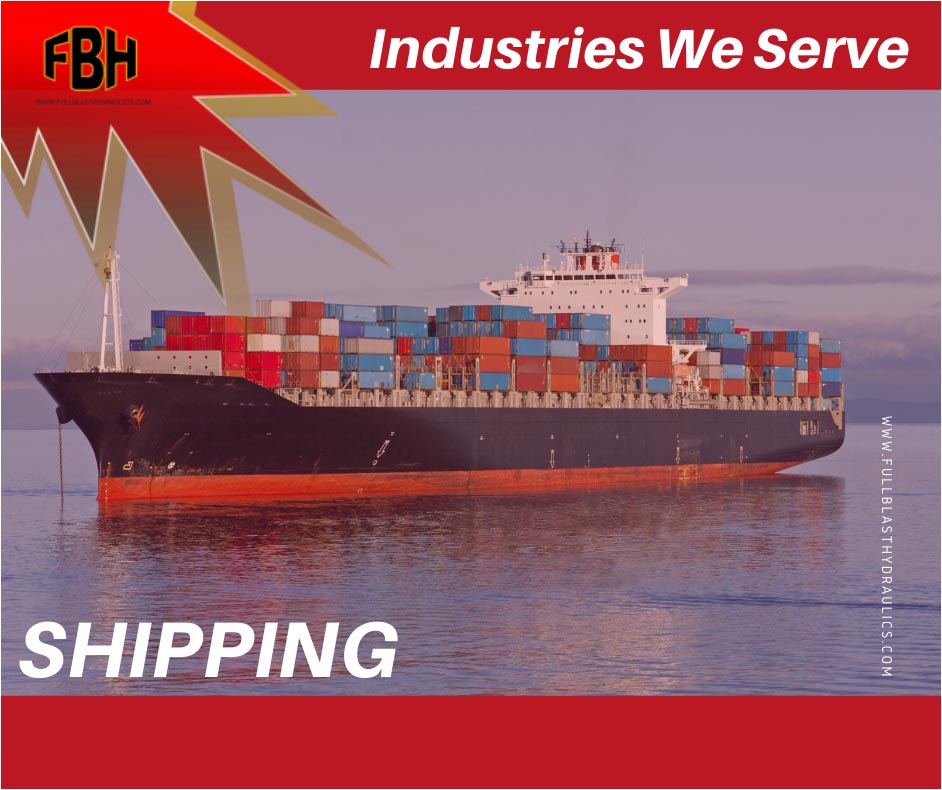 Shipping and logistics have incredibly specialized needs relative to the hydraulics. (0220-3) Shipping and logistics have incredibly specialized needs relative to the hydraulics.